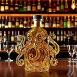 Whiskey Decanter in the Shape of an Octopus