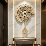 Assembly Model - Retro Gear Mechanical Wall Clock