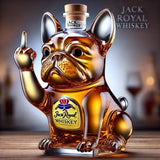 Jack Royal Bulldog Shaped Whiskey Carafe