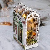 Flower House DIY Book Nook Shelf Insert