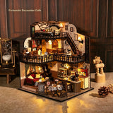 DIY Mini House - Fortunate Encounter Cafe