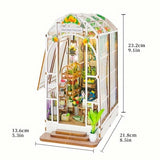 Garden House DIY Book Nook Shelf Insert