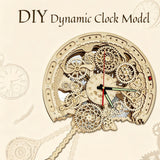 Assembly Model - Retro Gear Mechanical Wall Clock