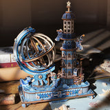 Assembly Model - Musical Globe & Lighthouse
