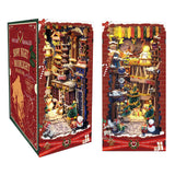 Merry Christmas Diagon Alley DIY Book Nook Shelf