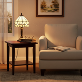 Glass Lamp Inspired by Antiquity