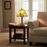 Decorative Light Fixture Made of Coloured Glass