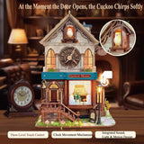 Cuckoo Cottage – DIY Cuckoo House 3D Wooden Puzzle