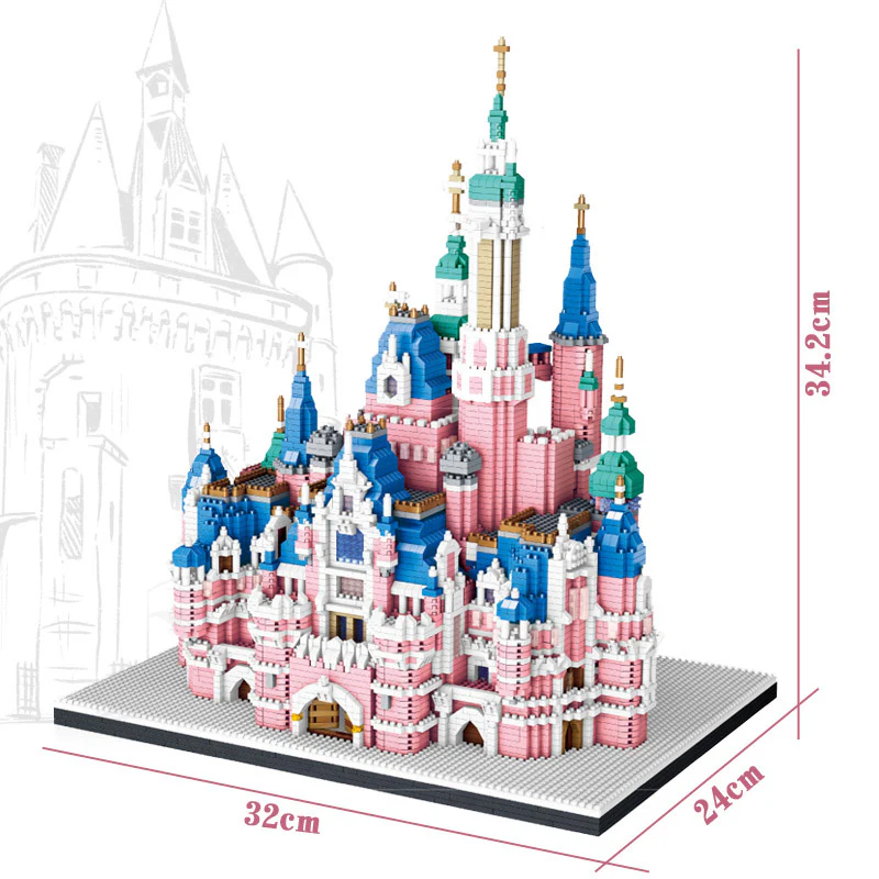 Assembly Model - Fairy Tale Castle