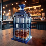 Whiskey Carafe in the Shape of a Police Box