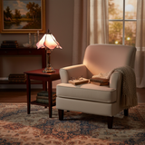 Classic Lamp with Floral Design