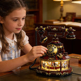 Assembly Model - Vintage telephone carousel