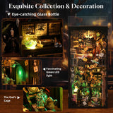 The House of Magic 3D Wooden Puzzle Book Nook Kit