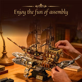 Assembly Model - Whale Ship