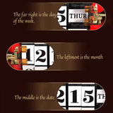Assembly Model - European Retro Style Calendar
