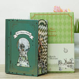 Alice In Wonderland Wooden Book Nook Bookshelf Insert