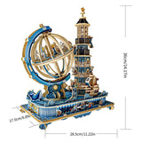 Assembly Model - Musical Globe & Lighthouse