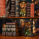 The House of Magic 3D Wooden Puzzle Book Nook Kit