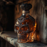 Whiskey Decanter in the Shape of a Skull