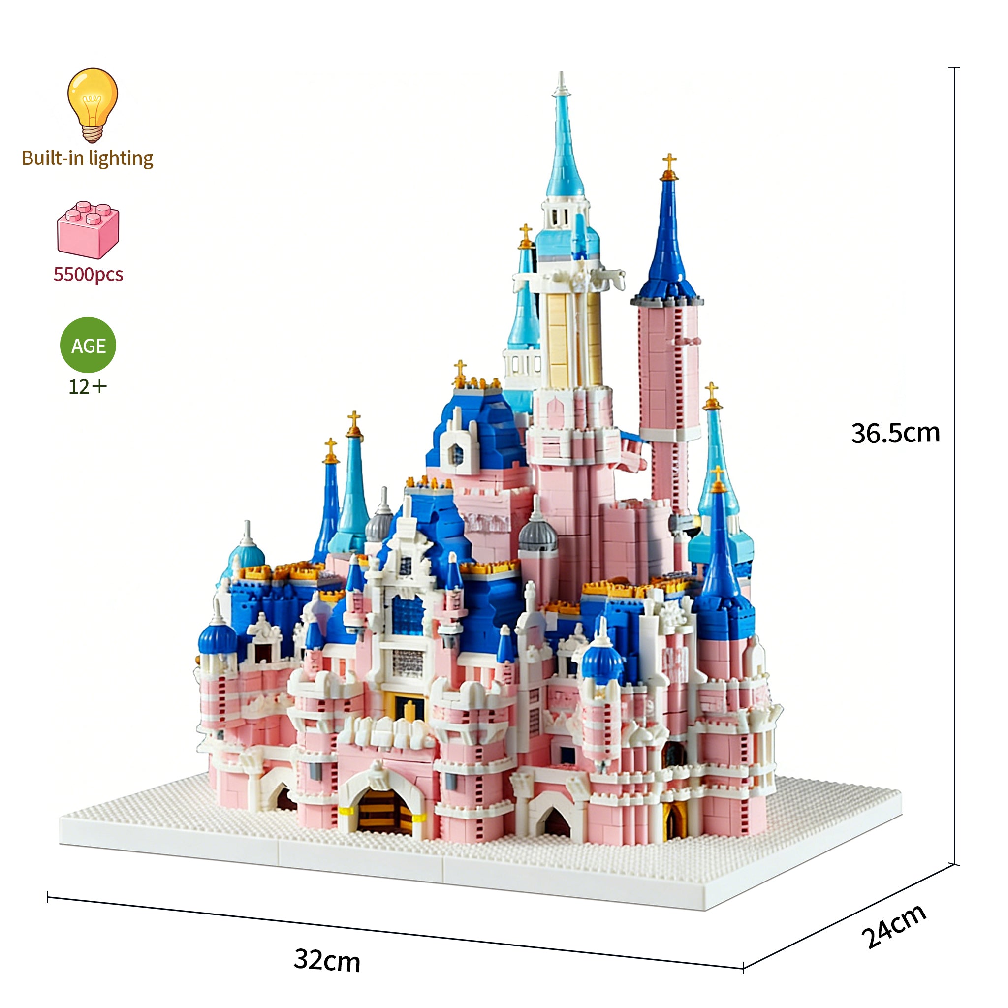 Assembly Model - Fairy Tale Castle