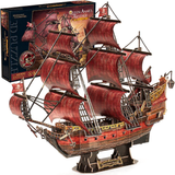 Assembly Model -Red Queen Anne's Revenge