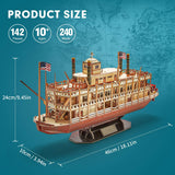 Assembly Model - Mississippi Steamboat