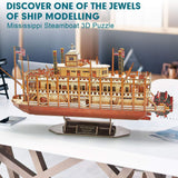 Assembly Model - Mississippi Steamboat