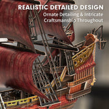 Assembly Model -Red Queen Anne's Revenge