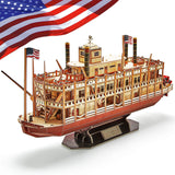 Assembly Model - Mississippi Steamboat