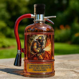 Whiskey Carafe in Fire Extinguisher Shape