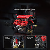 Assembly Model - V8 Turbo Engine