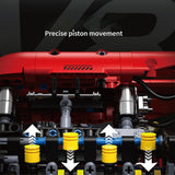 Assembly Model - V8 Turbo Engine