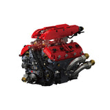 Assembly Model - V8 Turbo Engine