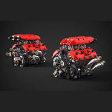 Assembly Model - V8 Turbo Engine