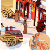 Dreaming of Dunhuang DIY Wooden Book Nook Kit
