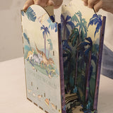 Forest World DIY Wooden Book Nook Shelf Insert