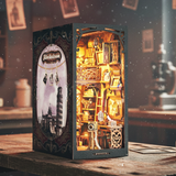 Film Darkroom Wooden Book Nook Shelf Decor