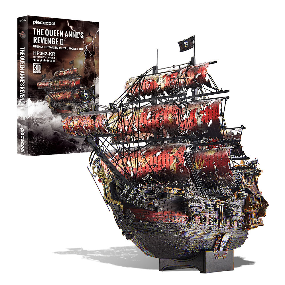 Assembly Model - Queen Anne's Revenge