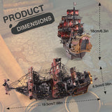 Assembly Model - Queen Anne's Revenge