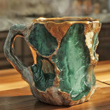 Crystal Artistic Mug with Agate Effect