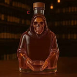 Whiskey Carafe in the Shape of a Monk’s Skeleton