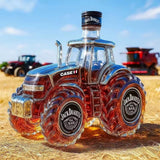 Whiskey Decanter in the Shape of a Case Tractor