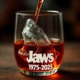 Whiskey Glass in the Shape of a Shark Head Jaws