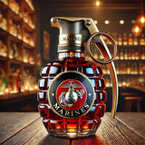 Grenade-Shaped Whiskey Carafe Marines