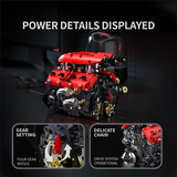 Assembly Model - V8 Turbo Engine
