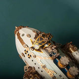 Steam Age Blimp – DIY 3D Wooden Puzzle Kit