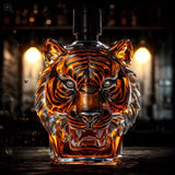 Whiskey Decanter in the Shape of a Tiger