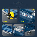 Assembly Model - F4U Corsair Fighter