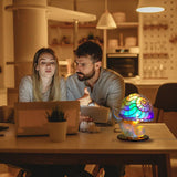 Multicoloured Snail-Shaped Lamp