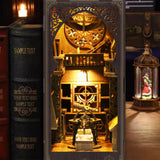 Museum of Astronomy Wooden Book Nook Shelf